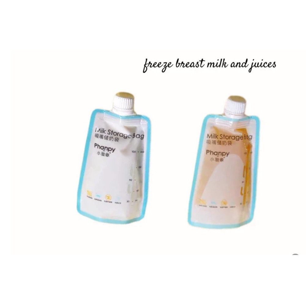 phanpy breastmilk storage bag 16pk New